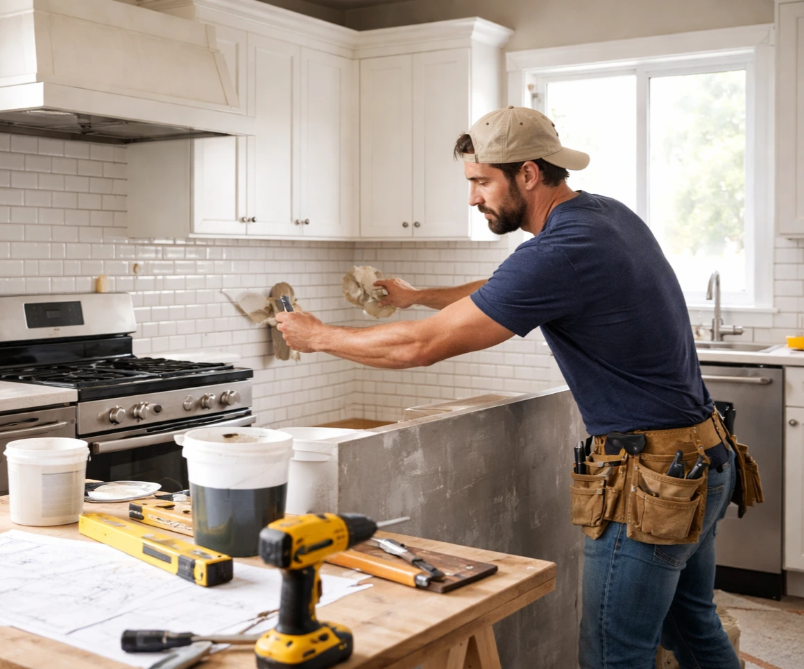 kitchen renovation